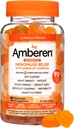 Amberen Menopause Ergänzungen für Frauen, Multi-Symptom Relief, Vitamin E & Unique Amberen Verbindung, hilft Hormon Balance zu unterstützen, Hot Flashes & Nacht Sweats, Zuckerfrei, Orange Flavor, 60 Gummis