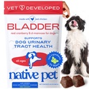 Native Pet Dog UTI Behandlung - Cranberry Ergänzung für Hunde Bladder Control & Kidney Support - Verhindern Urinary Tract Infection und Urinary Incontinence - Hergestellt mit Real Cranberry Extract - 120 Chews
