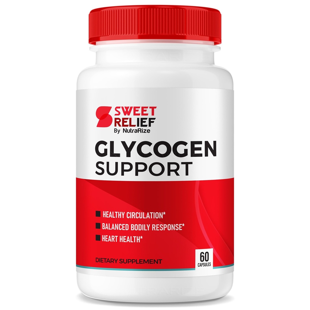 NutraRize Sweet Relief Glycogen Support - Sweet Relief Joint Support & Blood Vessel Cleaner, Sweet Relief Detox Support, SweetRelief Capsules Glyco Optimizer Cleanse Restore Rleaf (60 Kapseln)