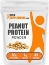 BulkSupplements.com Peanut Flour Protein Powder - Deffated Peanut Flour, Peanut Protein Powder - Peanut Protein Flour, Glutenfrei, 30g pro Servierung, 1kg (2.2 lbs) (Pack von 1)