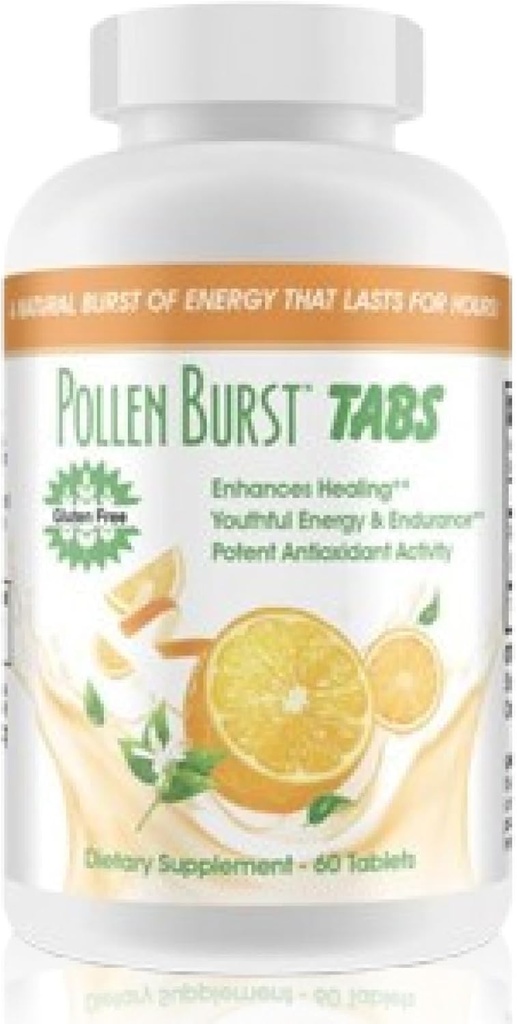 Youngevity Pollen Burst™ Tabs - Organic Hypoallergenic Nutrient Extracts from Pure Flower Pollen - Formerly Projoba Polbax Energy & Endurance - 60 Tablets