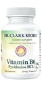 Dr. Clark Vitamin B6 Supplement – 230mg, 21 Tapioca Kapseln, unterstützt Energiemetabolismus und Nervensystem Gesundheit