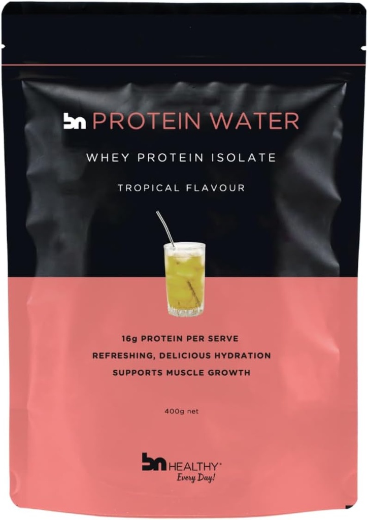 BNHealthy Delicious Whey Protein Powder - Tropical - Premium Whey Isolate für höchste Proteinkonzentration - Sugar Free Formula für Weight Management