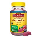 Natur gemacht hohe Absorption Magnesium Citrat 200 mg pro Portion, Magnesium Ergänzung für Muskel, Nerve, Knochen und Herz Unterstützung, 60 Magnesium Gummie, 30 Tage Versorgung