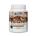 Core Nutritionals Vegan Gourmet Plant Based Protein Blend | mit Vegan BCAAs | Lactose, Soy, Sugar, & Gluten Free | 21g Pea Protein | 2 Pound (Chocolate Brownie Batter)