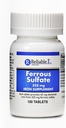 Eisenergänzung Eisen Sulfat 325mg von Zuverlässig 1 | Eisen Pillen für Frauen und Männer | Eisen Ergänzungen für Anämie und Eisenmangel | 100 Eisen Tabletten pro Flasche