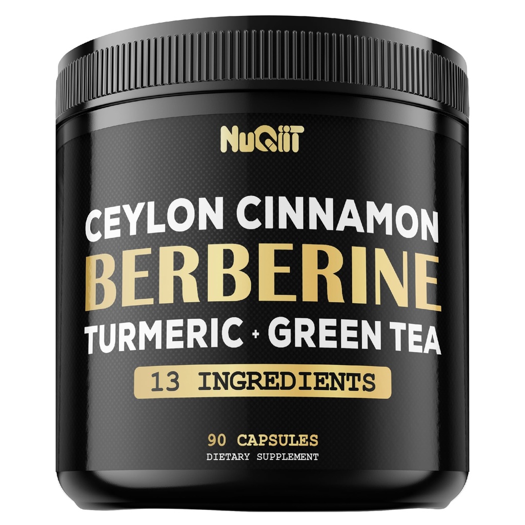 Berberine Supplement. Hinzugefügt Kurkuma, Grüner Tee &amp; Mehr - Unterstützung Herz Gesundheit, Körpermanagement & Immunsystem - 90 Kapseln für 3 Monate Versorgung