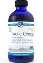 Nordic Naturals Pro Arctic Omega Liquid- Fish Oil, 745 mg EPA, 500 mg DHA, hilft gesunden Omega-3 Levels für Herz, Gehirn und Immununterstützung, Lemon Flavored, 8 oz