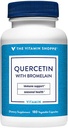 Das Vitamin Shoppe Quercetin mit Bromelain, Antioxidans, das einen gesunden Immun für alle Jahreszeiten unterstützt (180 Kapseln)