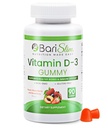 BariSlim Bariatric Vitamin D-3 Gummis - Speziell geformte Gummy Vitamin für Patienten Nach Gewichtsverlust Chirurgie - Einfach zu digest und große Verkostung Frucht Flavors | 90 Fruchtkauen