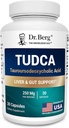 Dr. Berg TUDCA Supplement (Tauroursodeoxycholsäure) - Leistungsfähige Formel für Lebergesundheit, Bile Flow, Gallenblase Unterstützung und Verdauungsgesundheit* - 30 Kapseln