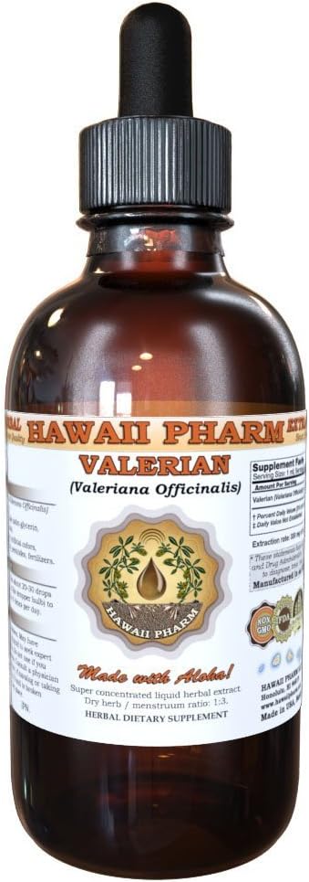 HawaïPharm Valérien (Valeriana Officinalis) Extrait liquide de racine 2 fl.oz