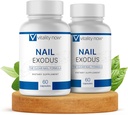 Nail Exodus - Vitalität Gesunde Nägel - Premium-Formel für gesündere Füße - 60 Kapseln - Paket von 2