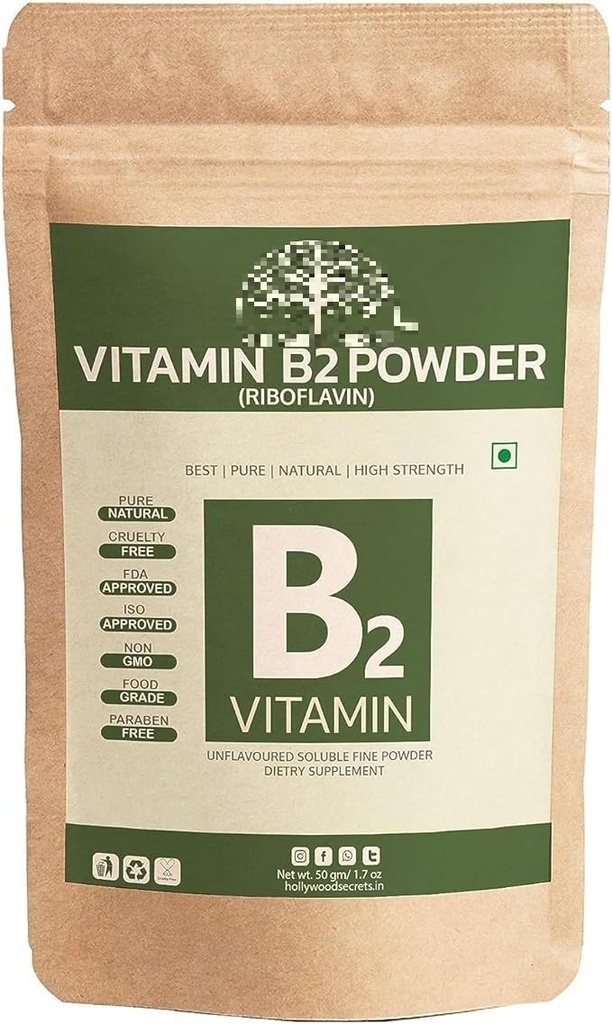 Generisches Pub Vitamin B2 Riboflavin Pulver 50gm