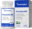 ProstateRX Saw Palmetto, Pygeum & Kürbis Seed Extract | Prostate & Urinary Health | Blasenentleerung | Reduce Urgency | Klinische Stärke 60 Kapseln