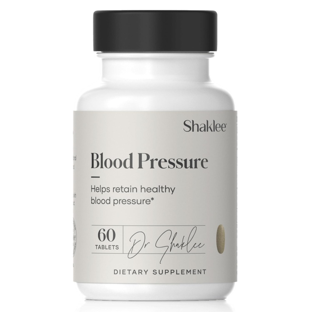 Shaklee - Pression artérielle - soutient la circulation saine, la promotion des vaisseaux sanguins optimaux et le bien-être vasculaire - 60 comprimés