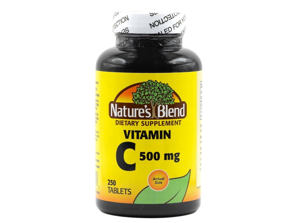 Mélange naturel de vitamine C 500 mg 250 comprimés par mélange naturel