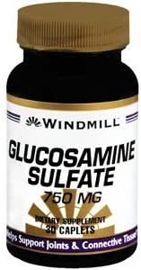 Windmill GLUCOSAMINE SULFATE 750MG 30 Capsules