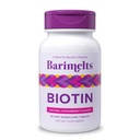 BariMelts Biotin 5000mcg, 90 Fast-Dissolving Tablets (3-Monats-Versorgung), Zuckerfreie Bariatric Vitamine für Frauen, natürliche Erdbeer-Flamour