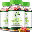 Kräuter-Harmonie-Gummi für Männer und Frauen - Kräuter-Harmonie-Gummi, Kräuter-Harmonie mit Hanf-Extrakt, Kräuter-Harmonie Natürliche Hanf-Ergänzung Bewertungen (3 Pack - 180 Gummies)