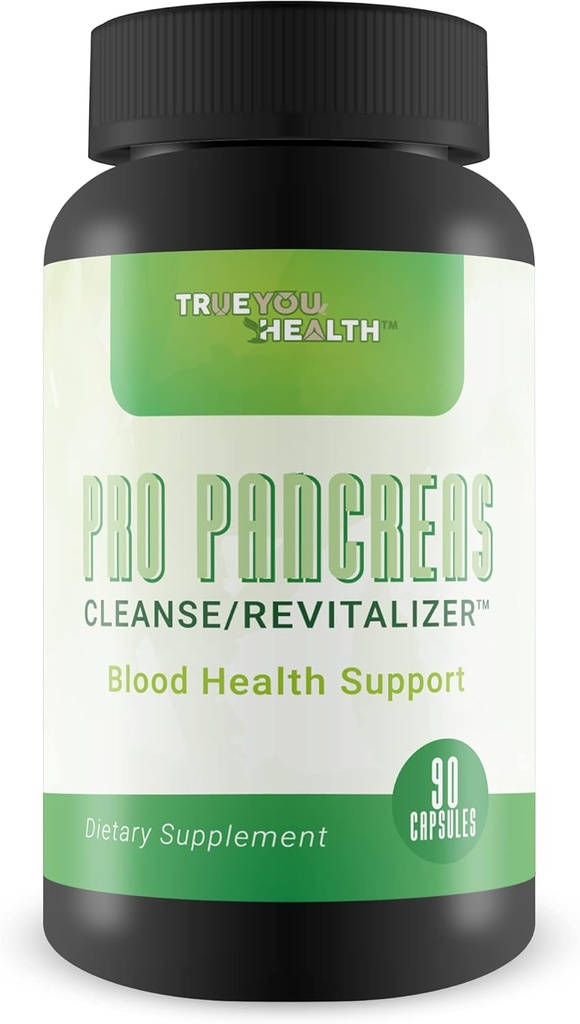 Pro Pancreas Cleanse/Revitalizer - Unterstützung Pancreas und Blut Gesundheit - Antioxidant Grüner Tee Pancreas Cleanse und Detox - Unterstützt gesunde Pancreas Funktion - Enthält Vitamin D, Vitamin C, & Turmeric