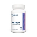 RENUE von Science Nicotinamid Riboside | Hohe Festigkeit NAD Ergänzung | 60 Nicotinamid Enteric-Coated Capsules - 1000mg Nicotinamid Riboside per Serving | Hergestellt in den USA Third-Party Getestet
