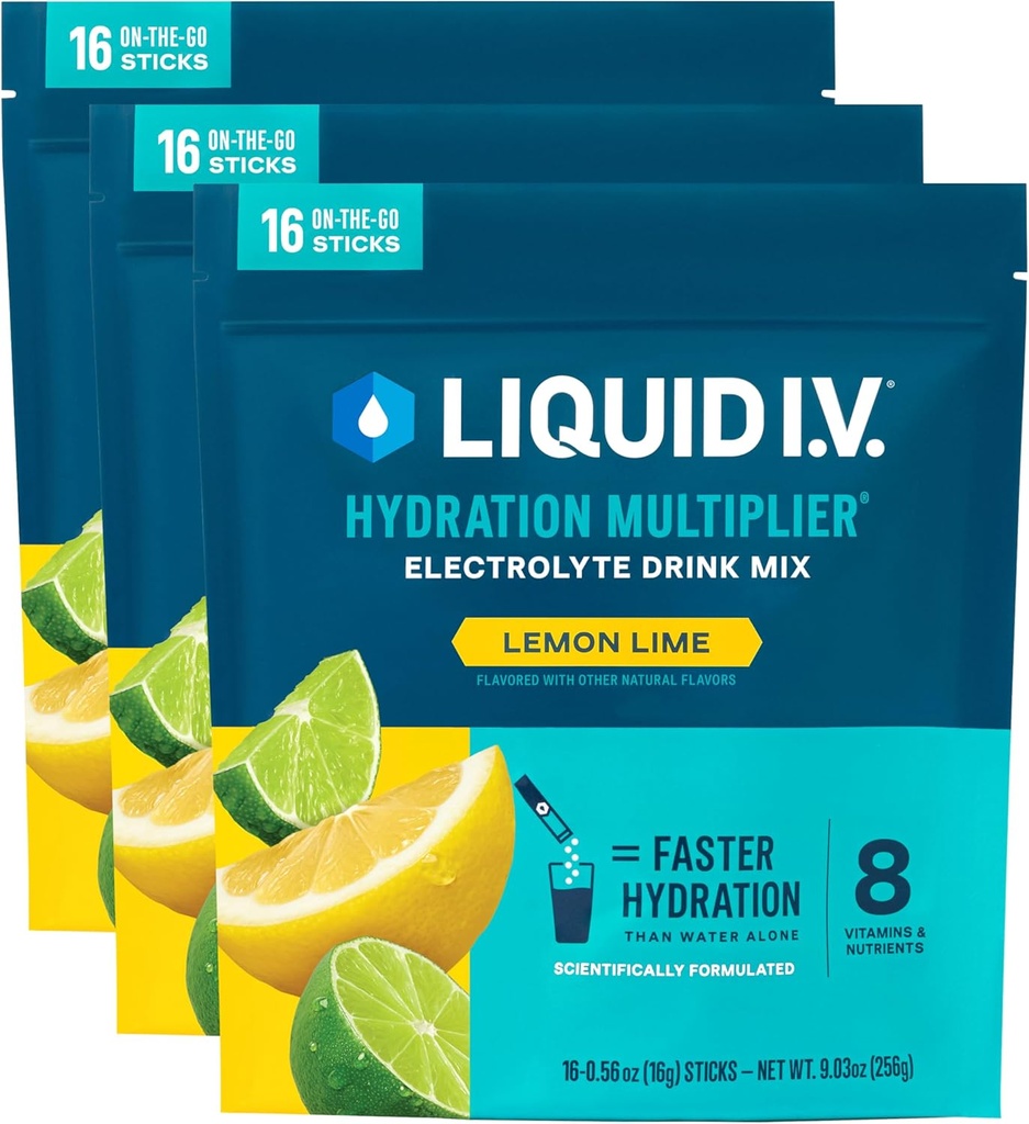 Multiplicateur d'hydratation I.V.® liquide - Lime de citron