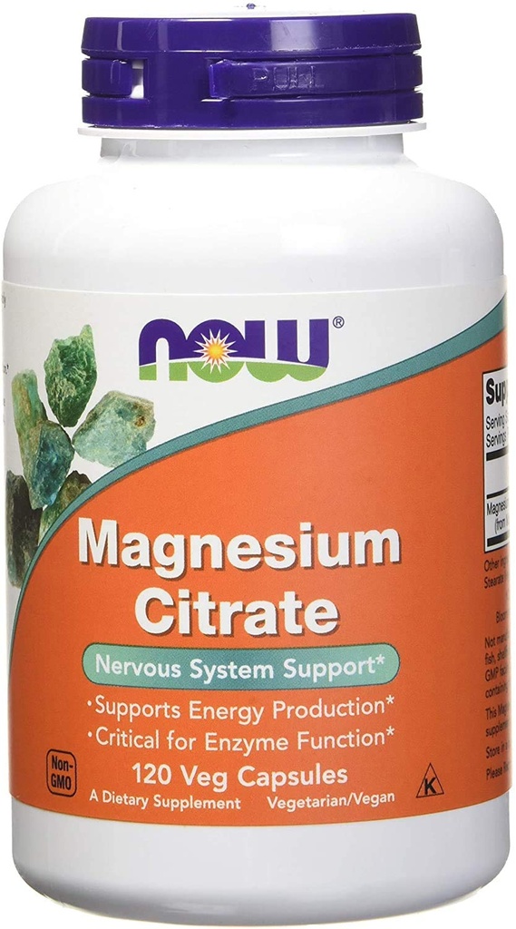 Jetzt Lebensmittel Magnesium Citrate 400 Milligramm 120 Veg Kapseln (Pack von 2)