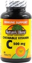 Kaubares Vitamin C. Große Verkostung niedrigen Zucker essentielle Vitamin, fördert nicht Zahnverfall. 500mg, 60 Tabletten.