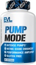 Evlution Nutrition PumpMode - Nitric Oxide Supplement - Non Stimulant Supplement with Arginine Betaine and Pine Bark for Maximum Pumps and Performance - Gluten Free Pre Workout Supplement