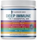 Ultimate Defense Immunität Vitamine für Erwachsene und Kinder — Immune Defense Capsules mit Elderberry, Vitamin C, Echinacea, Knoblauch, Panax Ginseng und Zink — 120 Caps (8.8 Oz Powder)