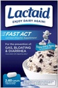 Lactaid Fast Act Caplets d'intolérance à la lactose, 120 Compte de prévention de la diarrhée bluffante par gaz