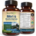 Beste Multivitamin für Männer | Vollständige Multivitamins & Multiminerals mit über 20 Vitaminen A, C, D, E, B12, Zink & More Essential Vitamins für Männer | Energy, Focus & Immune Health. 120 Kapseln