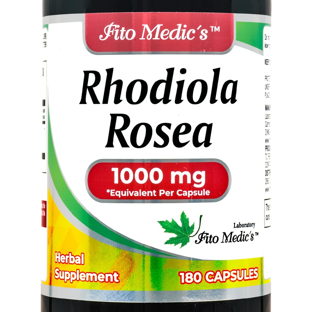 Lab - rhodiola rosea - rhodiola rosea Supplement -180 Caps - Ultra hohe Absorption.