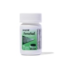 Major Ferosul - Ferrous Sulfate 325mg Tablets with 65mg of Elemental Iron - Iron Supplement for Women, Men - Green - 100 Count