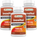 Best Naturals Inositol 1000 mg 120 Tabletten (120 Count (Pack von 1)) (120 Count (Pack von 3))