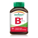 Jamieson Vitamine B6 (Pyridoxine) 100 mg, 100 comprimés