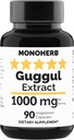 MONOHERB Guggul Extract 1000 mg - 90 Vegetarische Kapseln