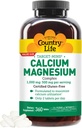 Country Life Target-Mins Calcium Magnesium Supplement für Knochengesundheit, 1000mg Calcium, 500mg Magnesium, Glutenfrei, 2:1 Ratio für optimale Nutzung