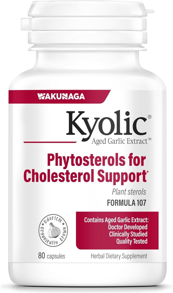 Formel 107 Aged Knoblauch Extrakt Phytosterols 240 Kapseln