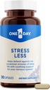 One A Day Stress Supplement – Occasional Stress Relief Supplement, geformt mit Ashwagandha, Passionflower und Valerian Extracts für Nervous System Support, 30 Kapseln