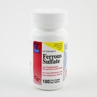Spezialpaket von 5 x Qualitätswahl Ferrous SULFATE 325MG 100EA