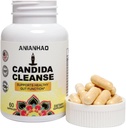 Candida Cleanse mit natürlichen Kräutern und Probiotika, Oregano Blatt, Wormwood, Caprylic Acid, Black Walnut