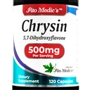 FITO MEDIC's - Chrysin - 500mg- mit - Passion Flower - 120 Kapseln, Ultra hohe Absorption s.