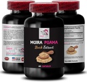 Pflanzenbasierte Stärke - MUIRA PUAMA BARK EXTRACT - Aktive Mindset-Unterstützung, Energie-Rebalance, Naturenergie, nachhaltige Energie, Botanischer Antrieb, Energie-Unterstützung Complex 1 Flasche 60 Kapseln