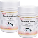(Pack de 2) Hi Well Premium Pure Nouvelle-Zélande Bovine Poudre de colostrum à l'herbe 100% 100g