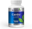 Professional Botanicals Cardio-CoQ CoQ10 - Vegan Formulierte Coenzym Q10 mit Hawthorne Berry Valerian Root und Cayenne Pepper - 60 vegetarische Kapseln