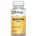 SOLARAY Inositol 500 mg Kapseln | Kann helfen Gesundes Gehirn, Herz-Kreislauf-, Nervensystem Funktion und Stimmung | Non-GMO, Vegan | 100 VegKaps