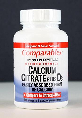 Windmühle Calcium Citrate Plus Vitamin D Tabletten - 60 Ea