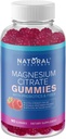 Magnesiumgummis für Erwachsene - 500mg Magnesiumergänzung, Sugar-Free High Absorption Magnesium Citrate Gummis, Vegan Anti-Stress Gummis, Magnesium für Schlaf & Entspannung, 90 Gummis